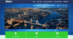 Desktop Screenshot of madexlogistics.co.uk
